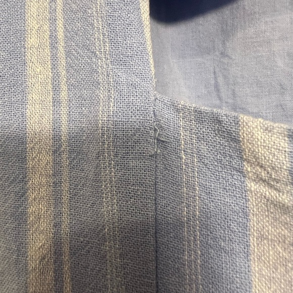 Anthropologie Cape May Bow Back Linen Mini Dress - Picture 5 of 7